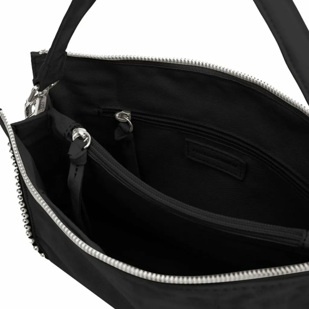 FredsBruder Umhängetaschen<All About Beads Umhängetasche Leder 28 cm black