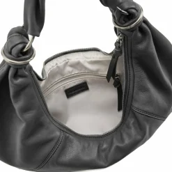 FredsBruder Schultertaschen<Always With You Schultertasche Leder 48 cm black