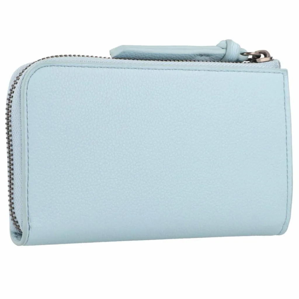 FredsBruder Damengeldbörsen Querformat<Bestie Geldbörse Leder 16 cm shy blue