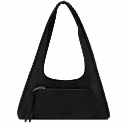 FredsBruder Henkeltaschen|Schultertaschen<Calm Schultertasche Leder 33 cm black