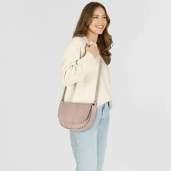 Best FredsBruder Calm Umhängetasche Leder 26 cm taupe