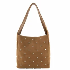 Best FredsBruder Endless Beads Schultertasche Leder 39 cm toffee