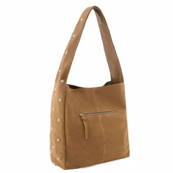 Best FredsBruder Endless Beads Schultertasche Leder 39 cm toffee