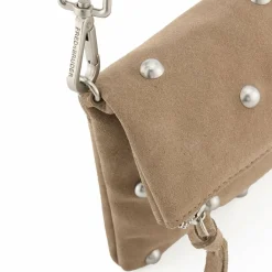 FredsBruder Endless Beads Clutch Tasche Leder 28 cm