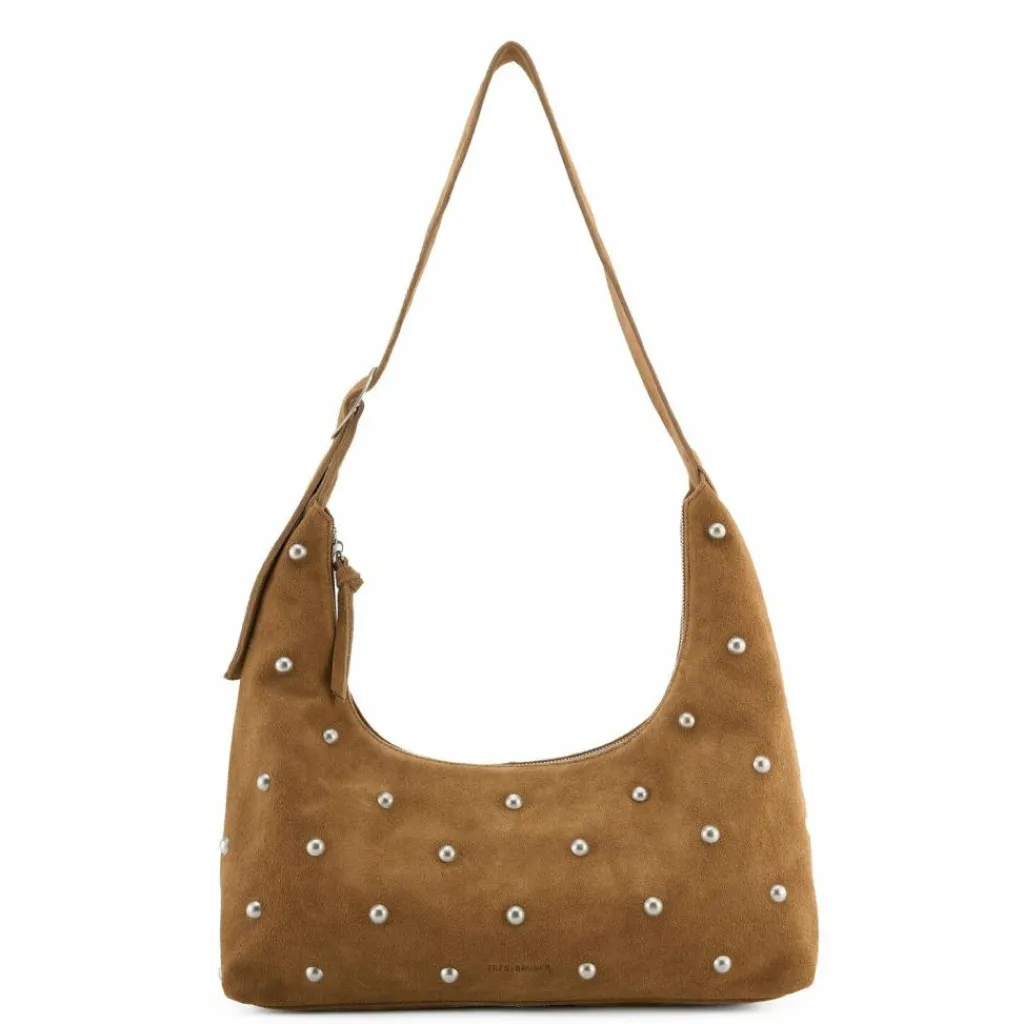 Best FredsBruder Endless Beads Schultertasche Leder 44 cm toffee