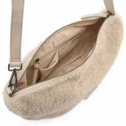 FredsBruder Umhängetaschen<Furry Friend Umhängetasche Leder 45 cm cream