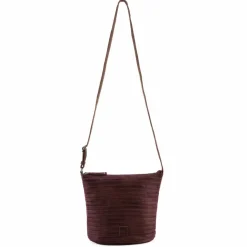 FredsBruder Umhängetaschen<Gürtelinchen Umhängetasche Leder 23 cm barolo red