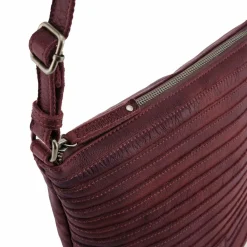 FredsBruder Umhängetaschen<Gürtelinchen Umhängetasche Leder 23 cm barolo red