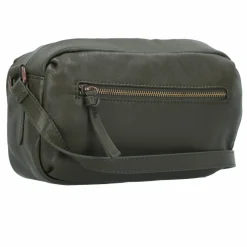 New FredsBruder Hey You Rock Umhängetasche Leder 28 cm olive