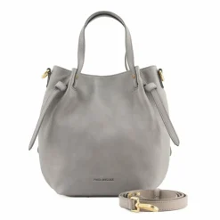 Hot FredsBruder Just Easy Handtasche Leder 28.5 cm light grey