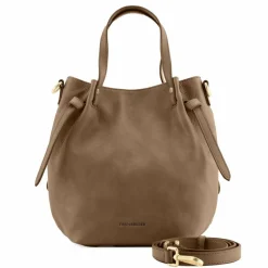 FredsBruder Henkeltaschen<Just Easy Handtasche Leder 28.5 cm khaki green