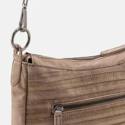 Hot FredsBruder Layer Likely Umhängetasche Leder 29 cm caramel