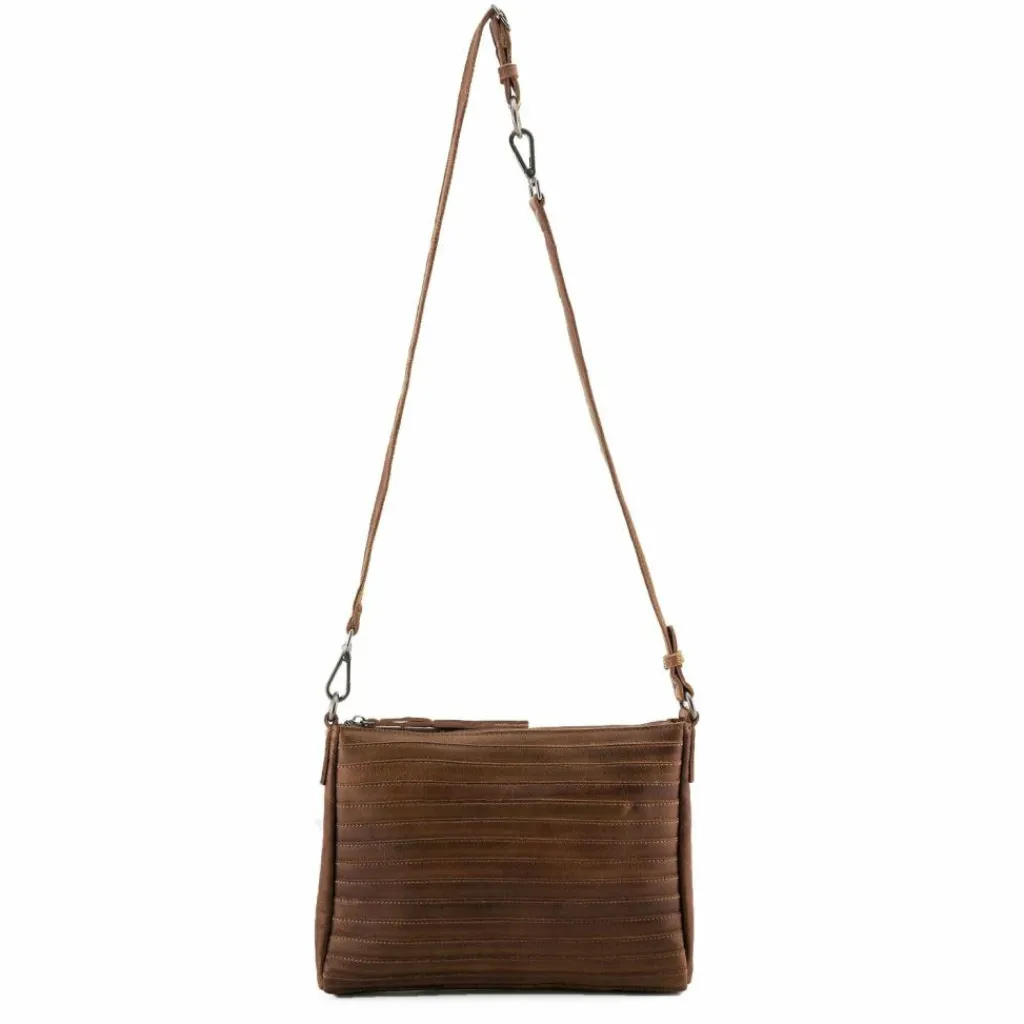 Discount FredsBruder Layer Umhängetasche Leder 28 cm toffee