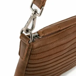 Discount FredsBruder Layer Umhängetasche Leder 28 cm toffee