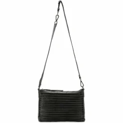 FredsBruder Umhängetaschen<Layer Umhängetasche Leder 28 cm black 2
