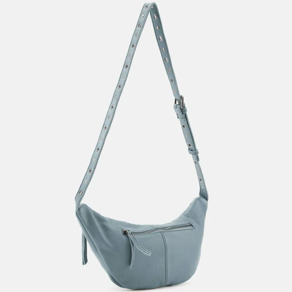 Hot FredsBruder Me and My Bag Gürteltasche Leder 40 cm dusty blue