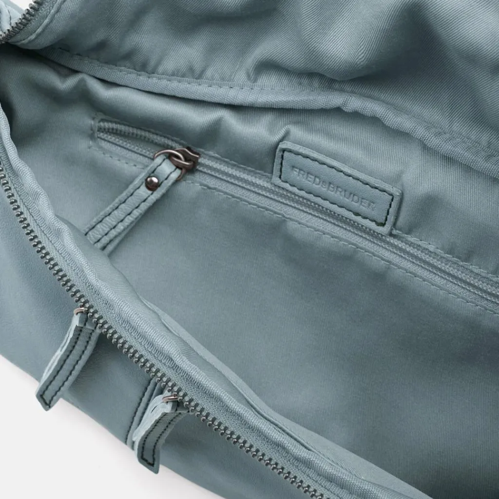 Hot FredsBruder Me and My Bag Gürteltasche Leder 40 cm dusty blue