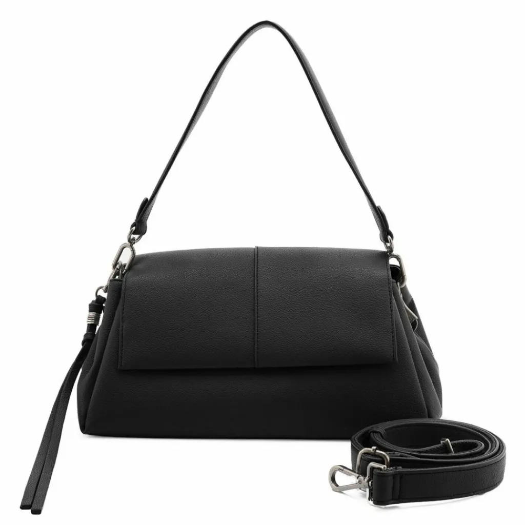 FredsBruder Schultertaschen<My Bestie Schultertasche Leder 34 cm black
