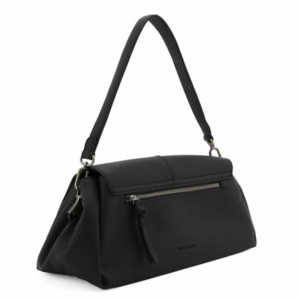 FredsBruder Schultertaschen<My Bestie Schultertasche Leder 34 cm black