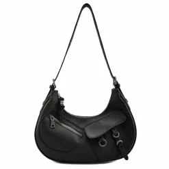 Discount FredsBruder My Bestie Schultertasche Leder 36.5 cm black