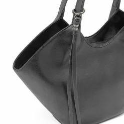 Clearance FredsBruder My Bestie Shopper Tasche Leder 49 cm dark grey