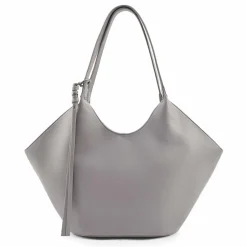 FredsBruder My Bestie Shopper Tasche Leder 49 cm warm grey