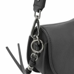 Hot FredsBruder My Bestie Umhängetasche Leder 20 cm dark grey