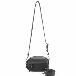 FredsBruder My Bestie Umhängetasche Leder 22 cm dark grey