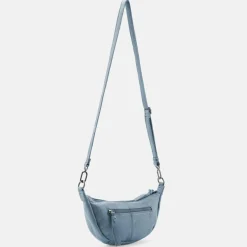 Outlet FredsBruder My Old Friend Umhängetasche Leder 36 cm sky blue