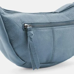 Outlet FredsBruder My Old Friend Umhängetasche Leder 36 cm sky blue