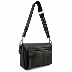 Sale FredsBruder Rebel At Heart Schultertasche Leder 26 cm black