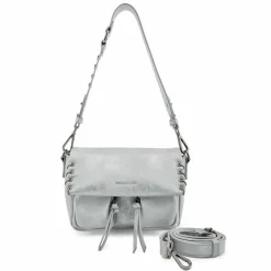 FredsBruder Schultertaschen<Rebel At Heart Schultertasche Leder 26 cm silver