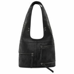 FredsBruder Schultertaschen|Henkeltaschen<Rebel At Heart Schultertasche Leder 29 cm black