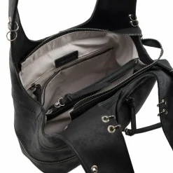 FredsBruder Schultertaschen|Henkeltaschen<Rebel At Heart Schultertasche Leder 29 cm black