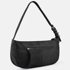 Best FredsBruder Ride Easy Schultertasche Leder 30 cm black