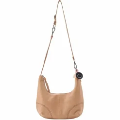 Online FredsBruder Take A Smile Umhängetasche Leder 33 cm milk coffee