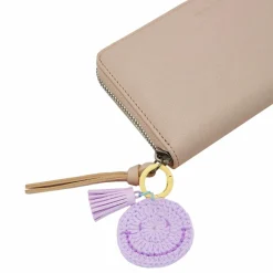 Discount FredsBruder Take A Smile Geldbörse Leder 19 cm chai latte