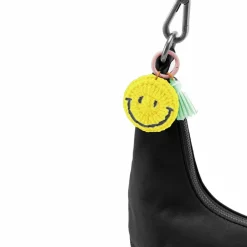 FredsBruder Umhängetaschen<Take A Smile Umhängetasche Leder 33 cm black