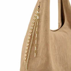 Discount FredsBruder Velvet Wild Schultertasche Leder 39 cm camel