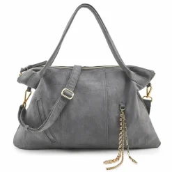 FredsBruder Velvet Wild Schultertasche Leder 59 cm