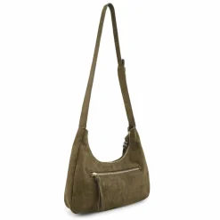 Discount FredsBruder Velvet Wild Umhängetasche Leder 26.5 cm khaki