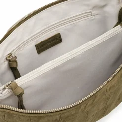 FredsBruder Umhängetaschen<Velvet Wild Umhängetasche Leder 28 cm khaki