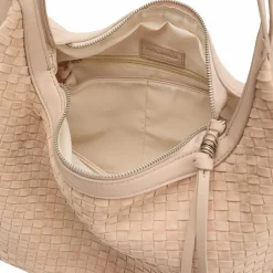 FredsBruder Henkeltaschen|Schultertaschen<Weave Harmony Schultertasche Leder 40 cm stone