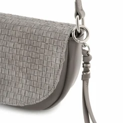 FredsBruder Umhängetaschen<Weave Harmony Umhängetasche Leder 25 cm cool grey