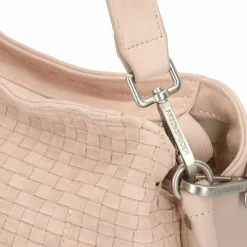 FredsBruder Schultertaschen<Weave Harmony Schultertasche Leder 27 cm stone