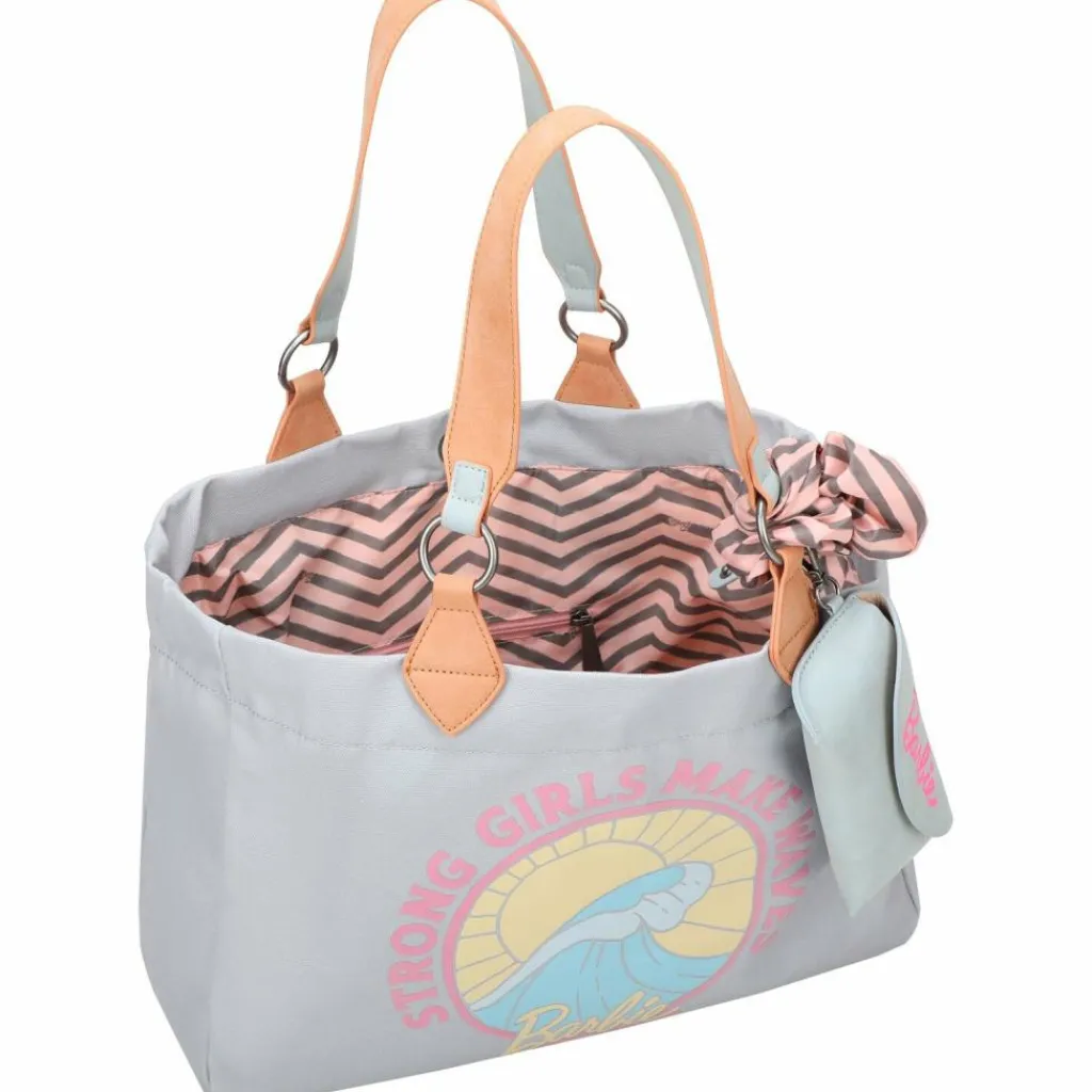 Fritzi aus Preußen Shopper|Schultertaschen<Big Wave Limited Barbie Izzy Medium Shopper Tasche 42 cm light blue wave