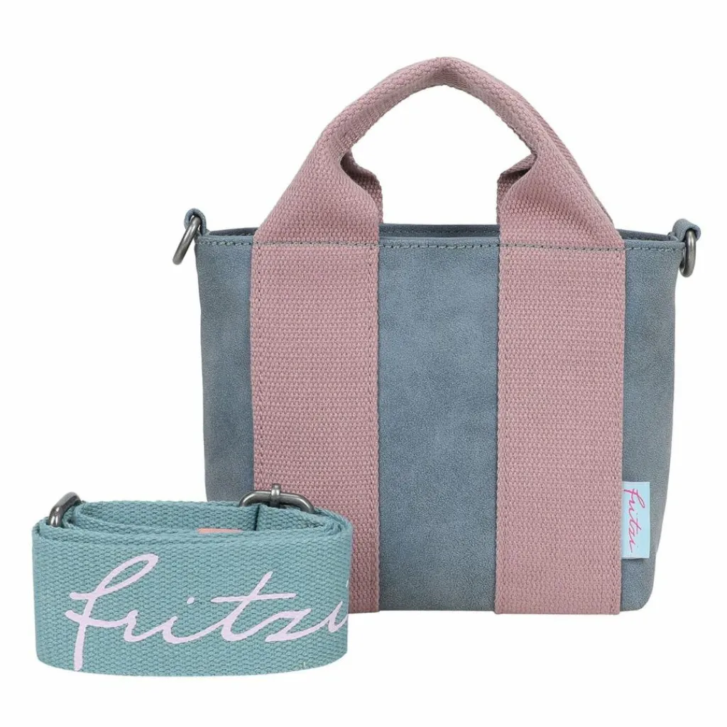 Fritzi aus Preußen Schultertaschen<Bini Schultertasche 20 cm blue rosini