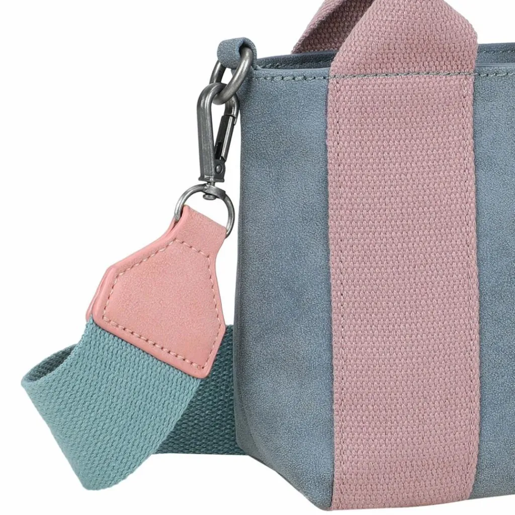 Fritzi aus Preußen Schultertaschen<Bini Schultertasche 20 cm blue rosini