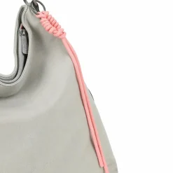 Clearance Fritzi aus Preußen Bitzi01 Suede Jacky Schultertasche 34 cm warm stone