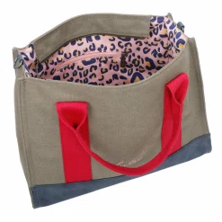 Fritzi aus Preußen Henkeltaschen<Canvas Handtasche 40 cm olive